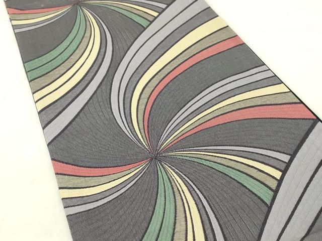 平和屋着物◎六通柄袋帯 幾何学文様 正絹 逸品 DABA5594qp - メルカリ