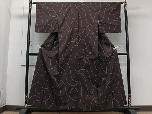 ☆平和島様☆専用出品商品です！ 平和屋着物□本場大島紬 7マルキ 幾何学文様 正絹 逸品 CABB2751xi