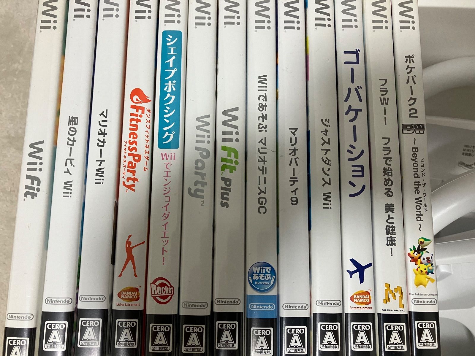Wii+アクセサリー+ソフト Wii ソフトまとめ売り ハンドル、ヌンチャクセット - メルカリ