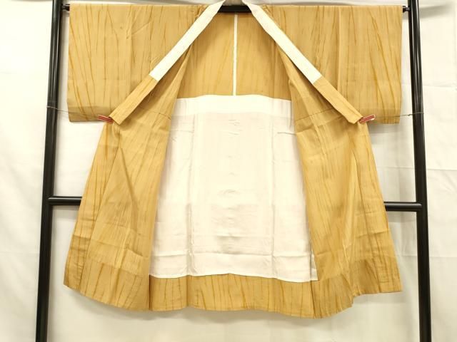 平和屋着物□長襦袢 無双仕立て 絞り 抽象文様 正絹 逸品 DABA0838cm