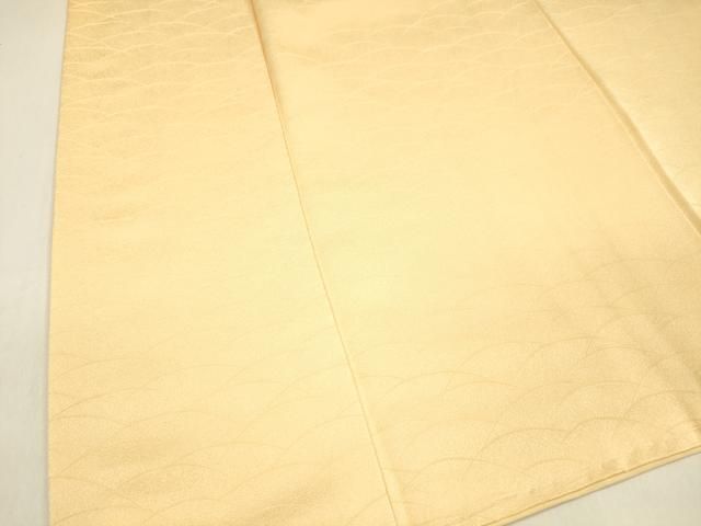 平和屋着物□上質な色無地 芝地紋 蜂蜜色 正絹 逸品 DABA0839cm - メルカリ