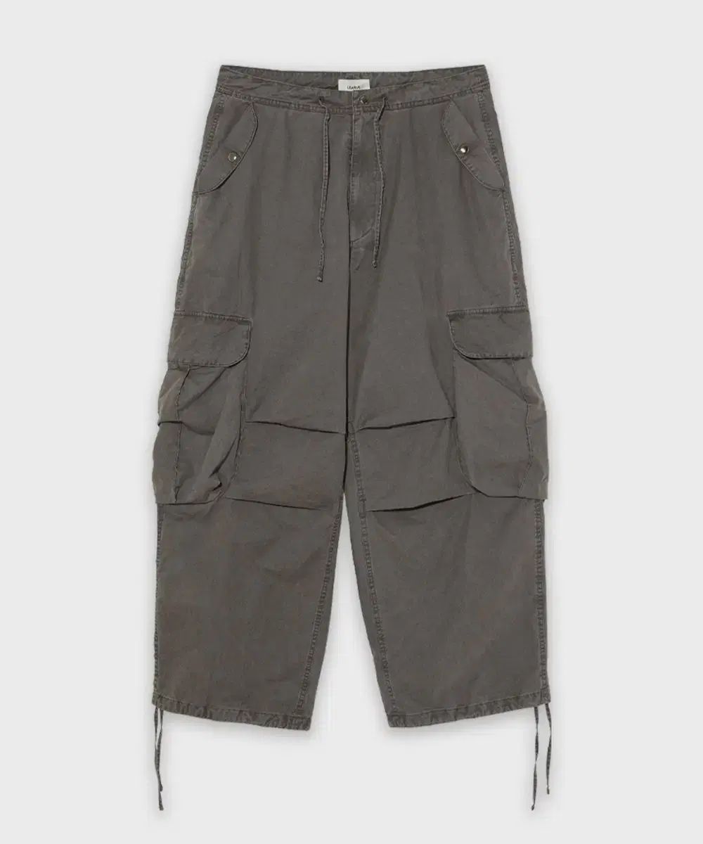 LEARVE ショーディッチ フェイディド カーゴパンツ グレー L