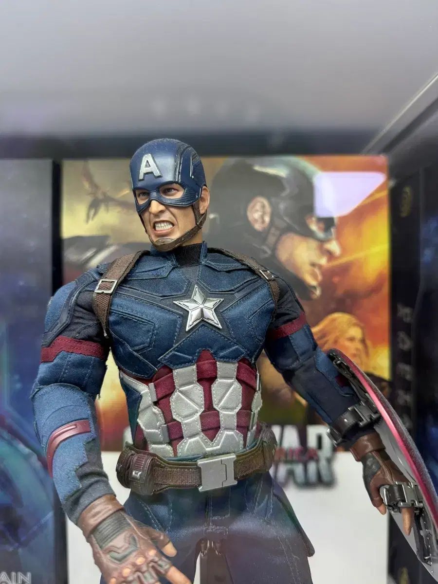 ホットトイズ キャプテンアメリカ シビル ウォー MMS 350