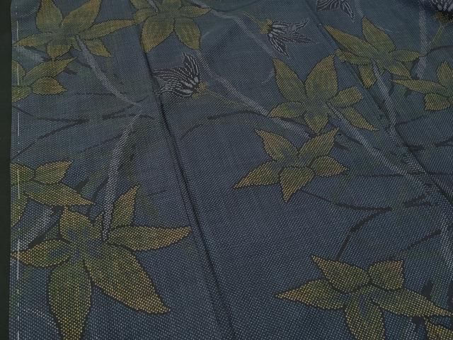 平和屋着物□本場大島紬 7マルキ 枝花文 正絹 逸品 未使用 CABB3883fb