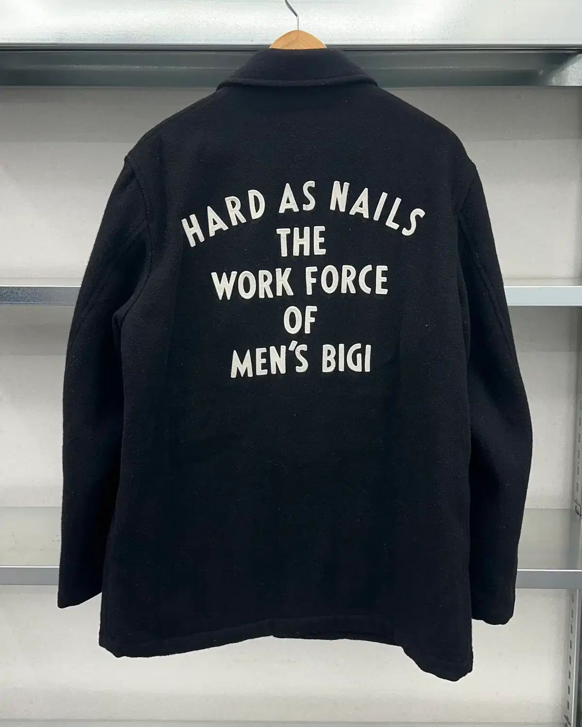 L MEN S BIGI ウールコート M 1493