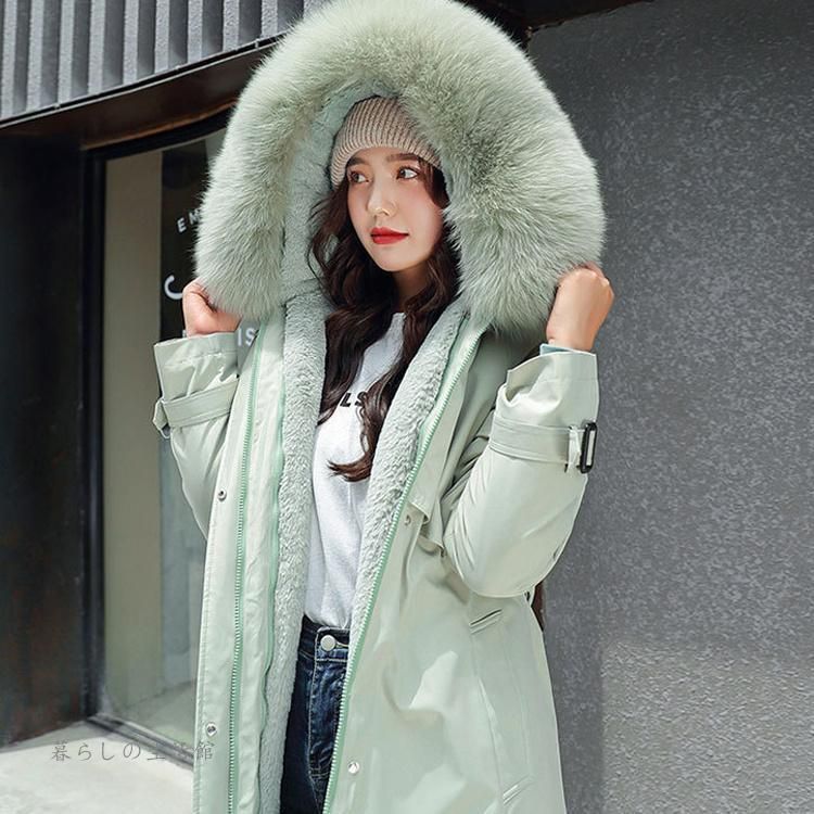 ダウンコートレディース 3WAY アウター ロングコート 着痩せ ダウン