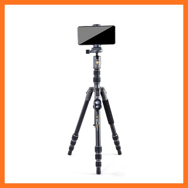 VEO 3 GOシリーズ トラベル三脚 自由雲台 キャリングケース付き GO 204 AB
