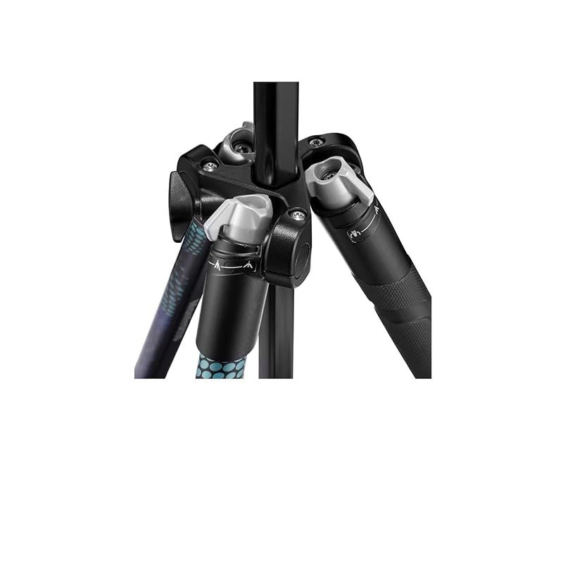 マンフロット Manfrotto Element MII アルミニウム4段三脚キットBL スマホクランプ付属 最大高160 cm 格納高42 5 自重1 55 kg 耐荷重8 ４段 ツイストロック キャリングバッグ付属 ボール雲台 青