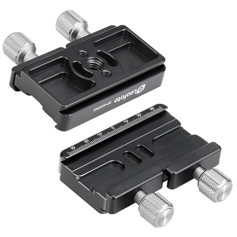 Leofoto レオフォト NP 600 KIT 多目的ロングレール 3 8インチ対応 長さ600 mm アルカスイス互換