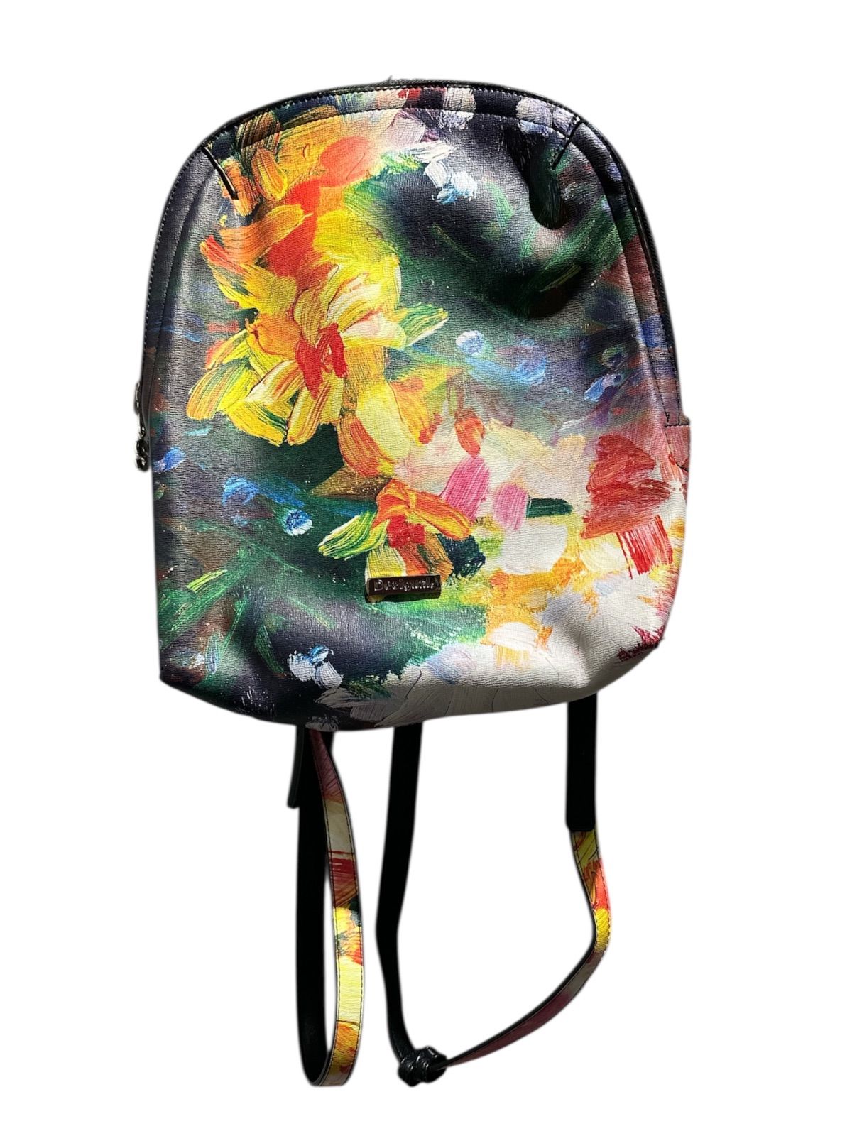 Desigual デシグアル アートプリント ミニリュック バックパック 花柄 