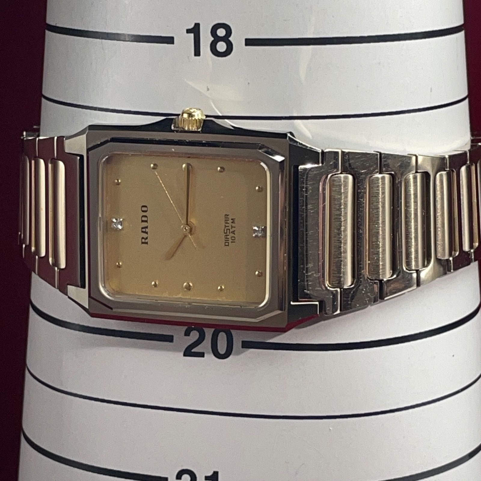 90s 最高級 RADO DIASTAR クォーツ 電池交換済 スイス製 腕時計 90s 最高級 RADO DIASTAR クォーツ 電池交換済 スイス製 腕時計