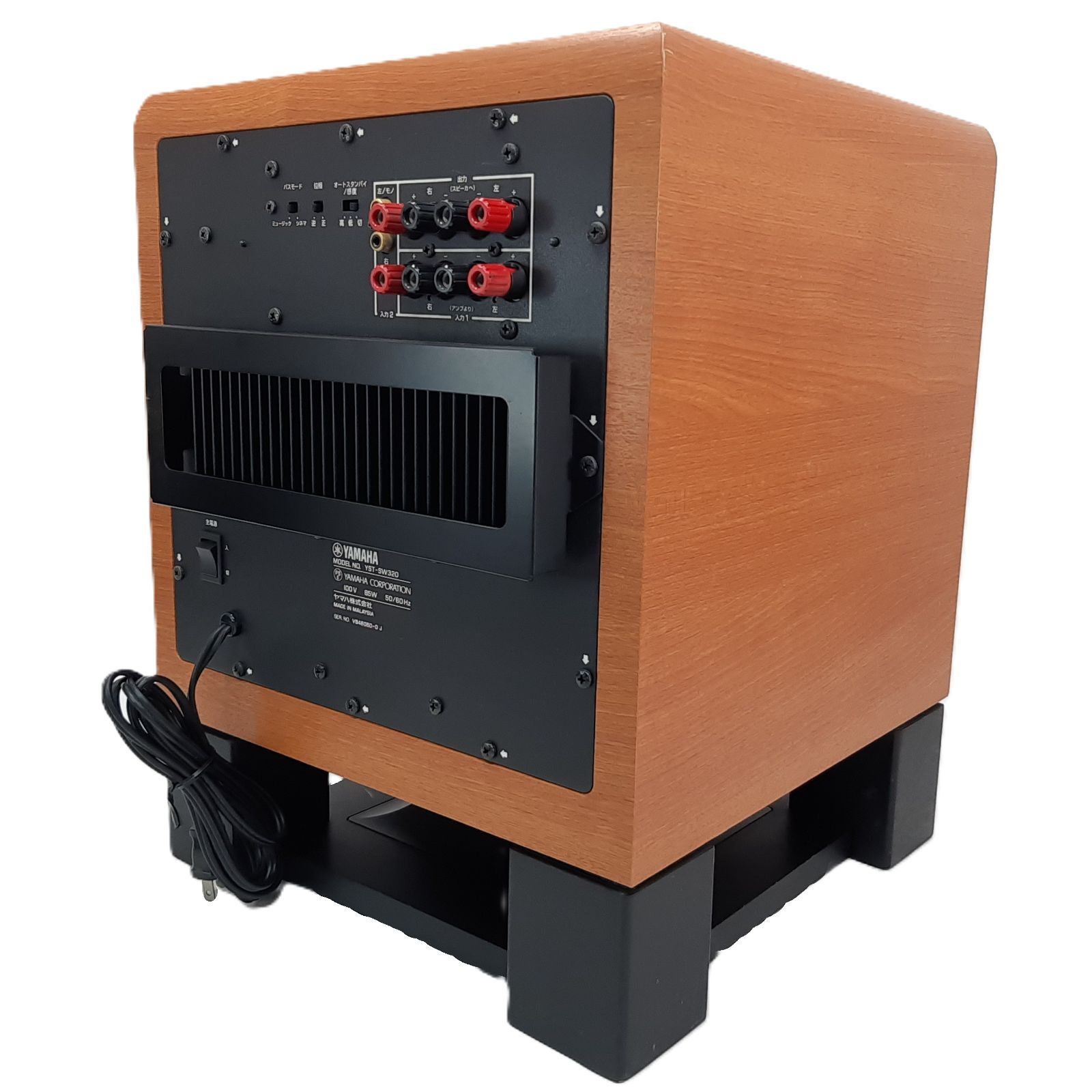 YAMAHA ヤマハ サブウーファー YST-SW320 ブラウン - メルカリ