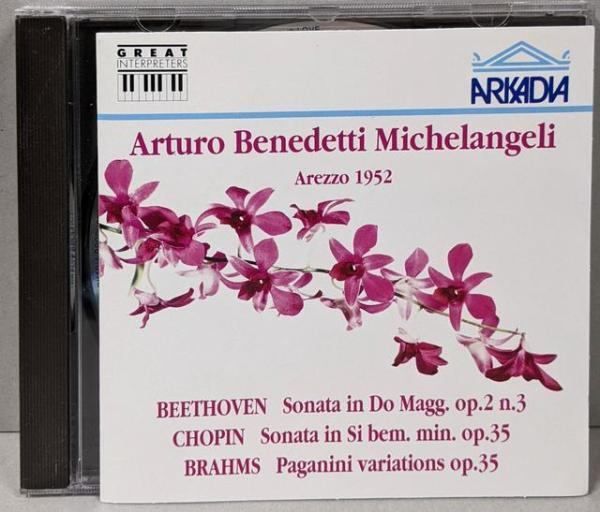 CD Arturo Benedetti Michelangeli Arezzo 1952