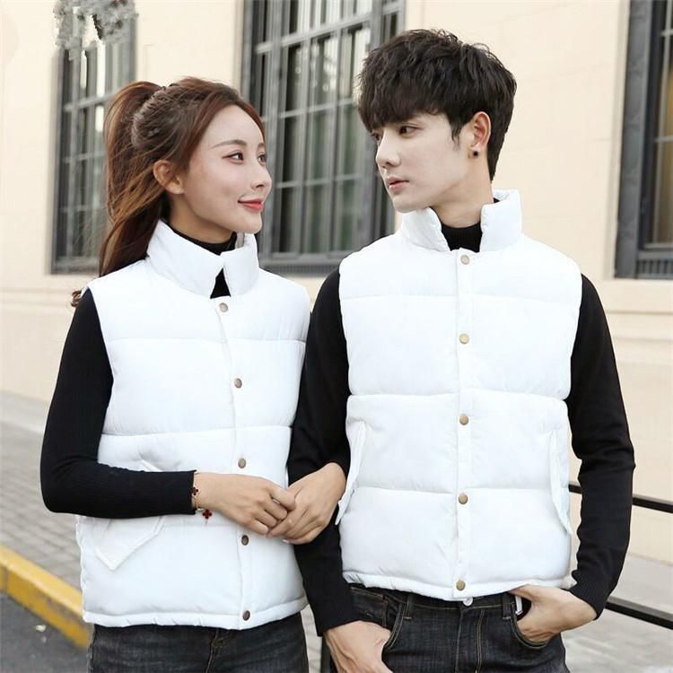 ダウンベスト メンズ ライト 男女兼用 保温 防風 軽量 カップル 中綿