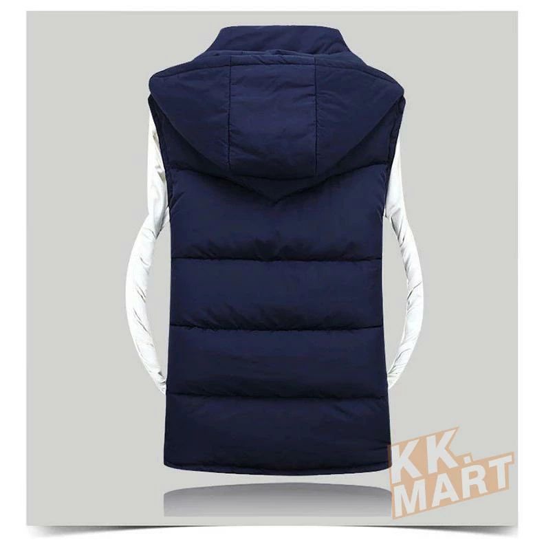 ダウンベスト メンズ ライト 保温 防風 男女兼用 フード付き 軽量