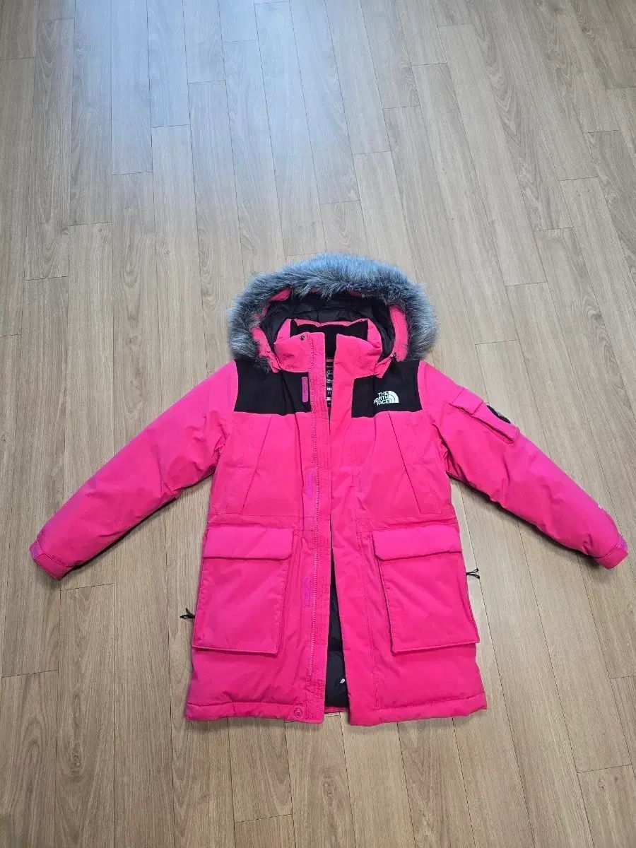 THE NORTH FACE ザノースフェイス キッズ マクマード ピンク ダウン 140