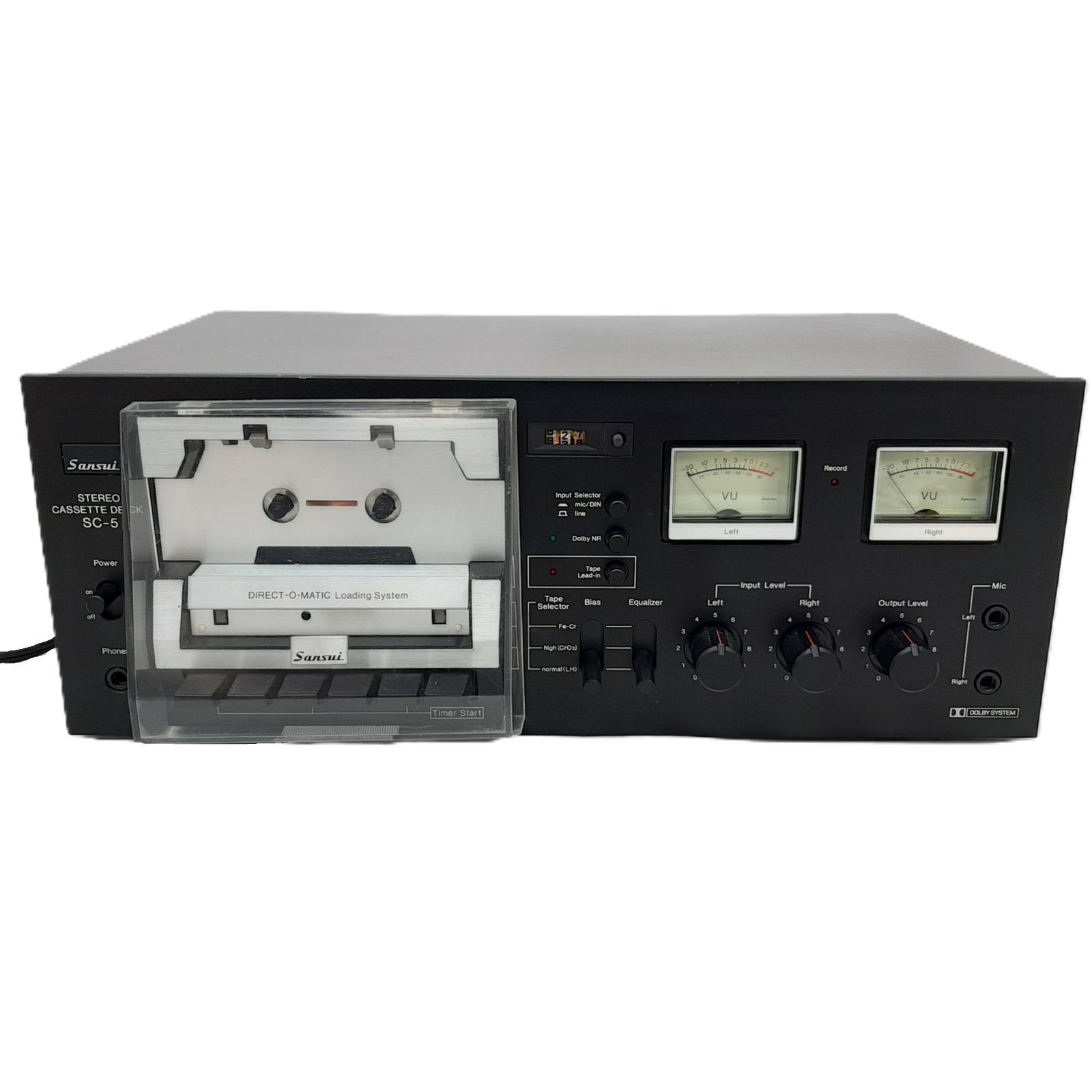 SANSUI サンスイ ステレオカセットデッキ SC 5 通電 のみ