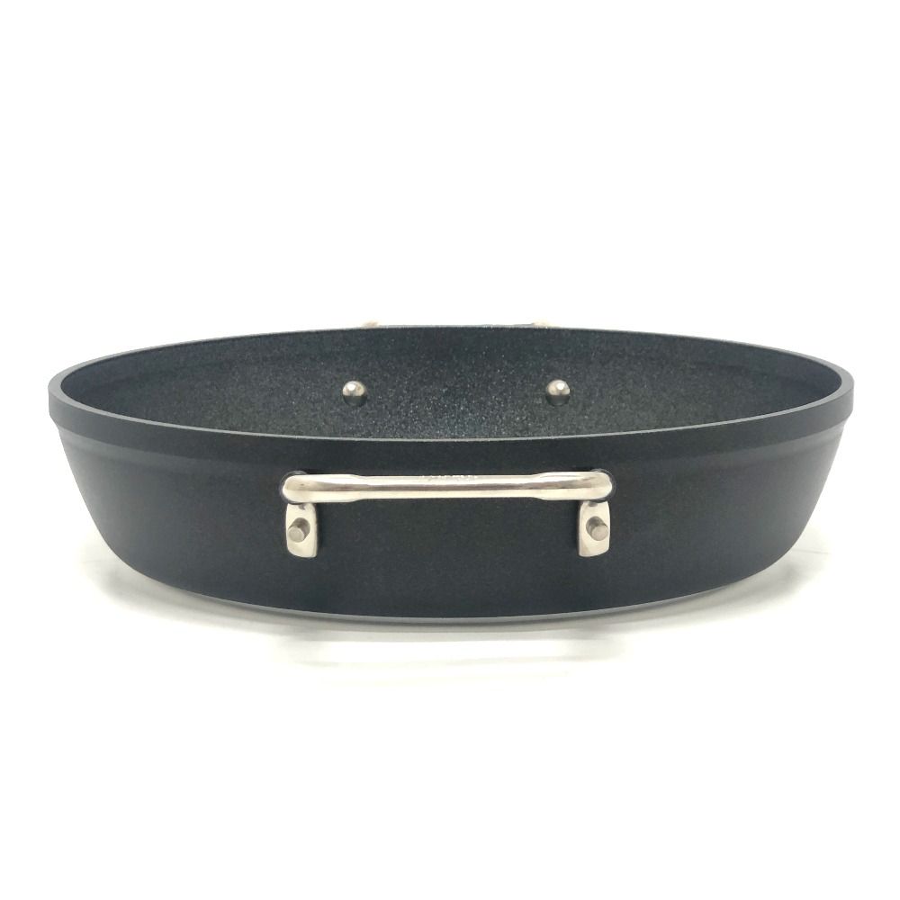 Fissler フィスラー 調理器具 サーブパン 28 cm 2321 アルミニウム ブラック 調味料入れ 両手鍋 