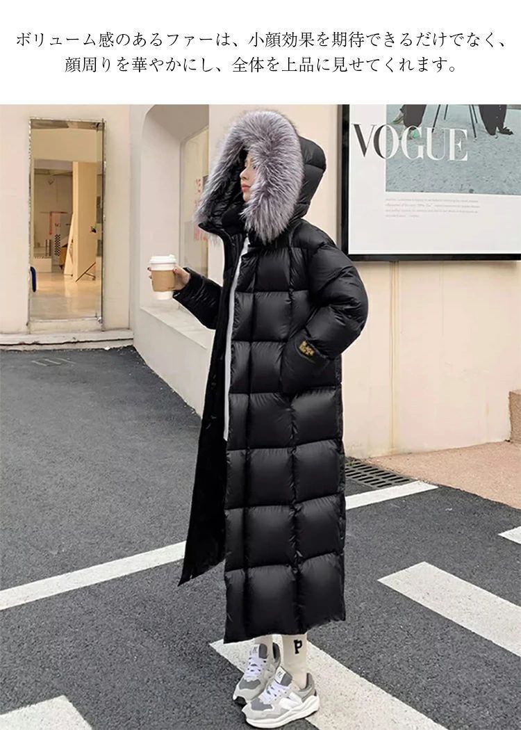 ダウン90％ ダウンコート レディース 冬 フード付き ダウンジャケット