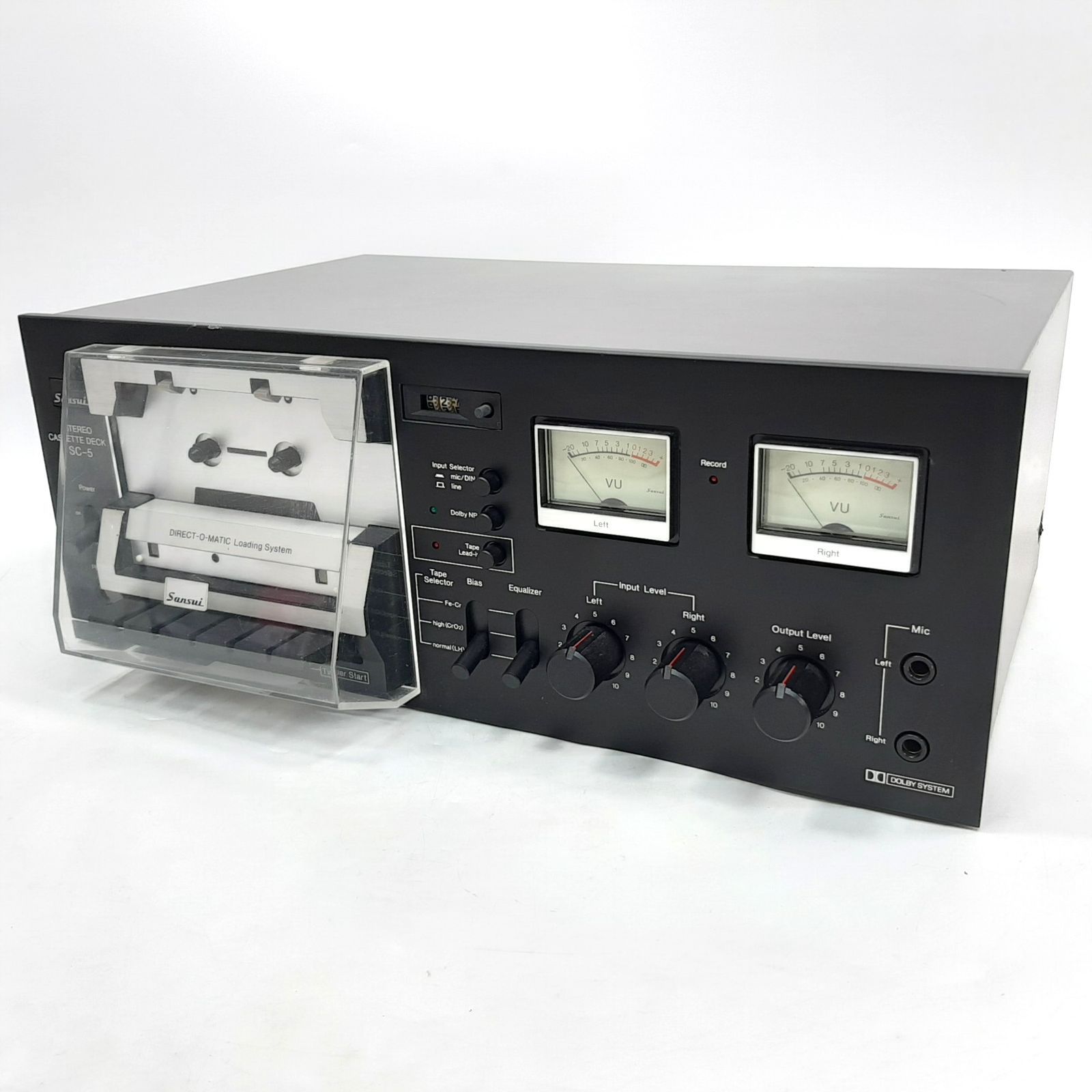 SANSUI サンスイ ステレオカセットデッキ SC-5 通電確認のみ ジャンク