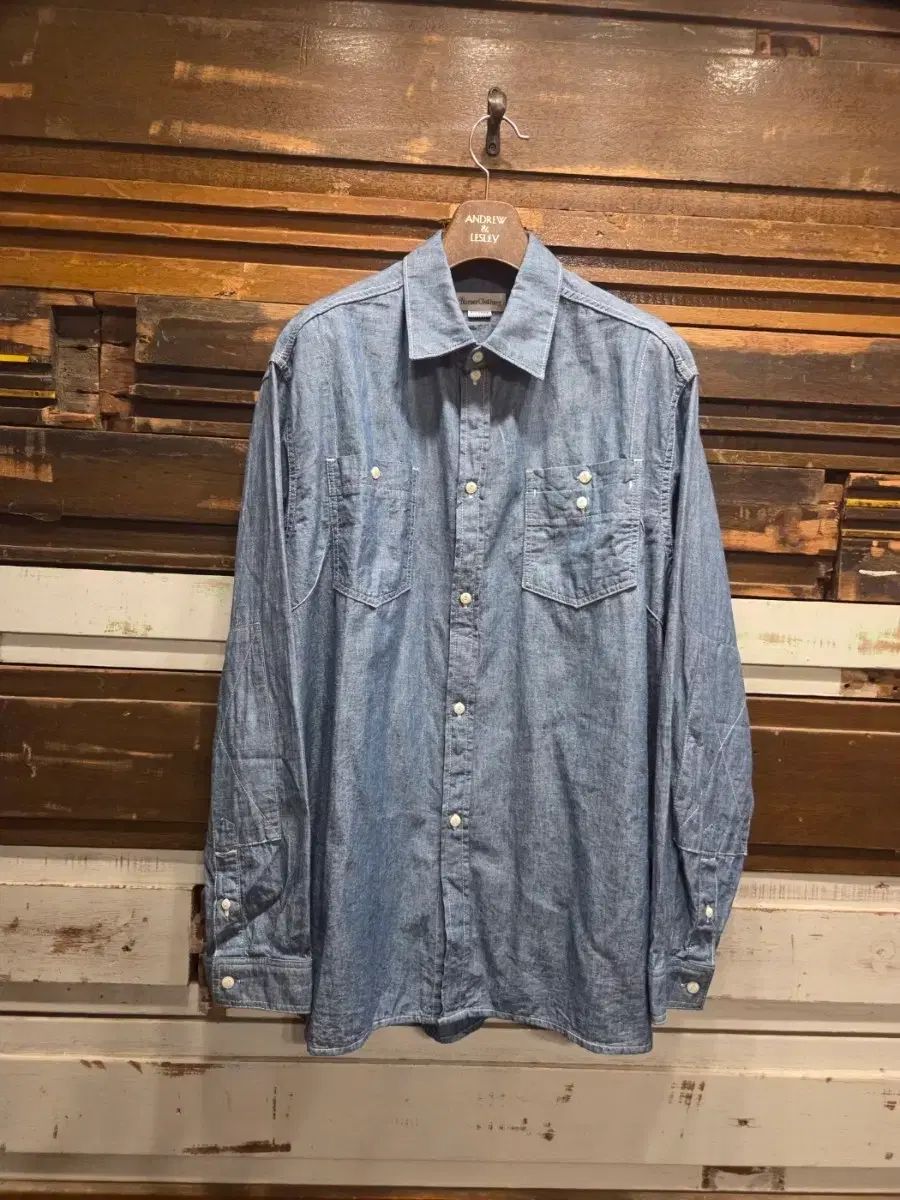 ネイマー クロージング シャンブレーシャツ