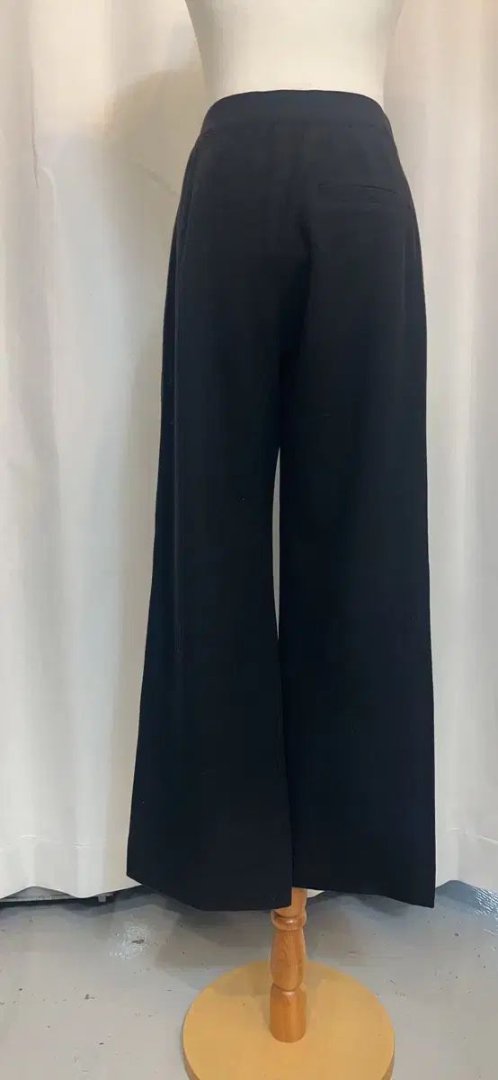 22年式 The TIME ブラック ワイド スラックス 64 94