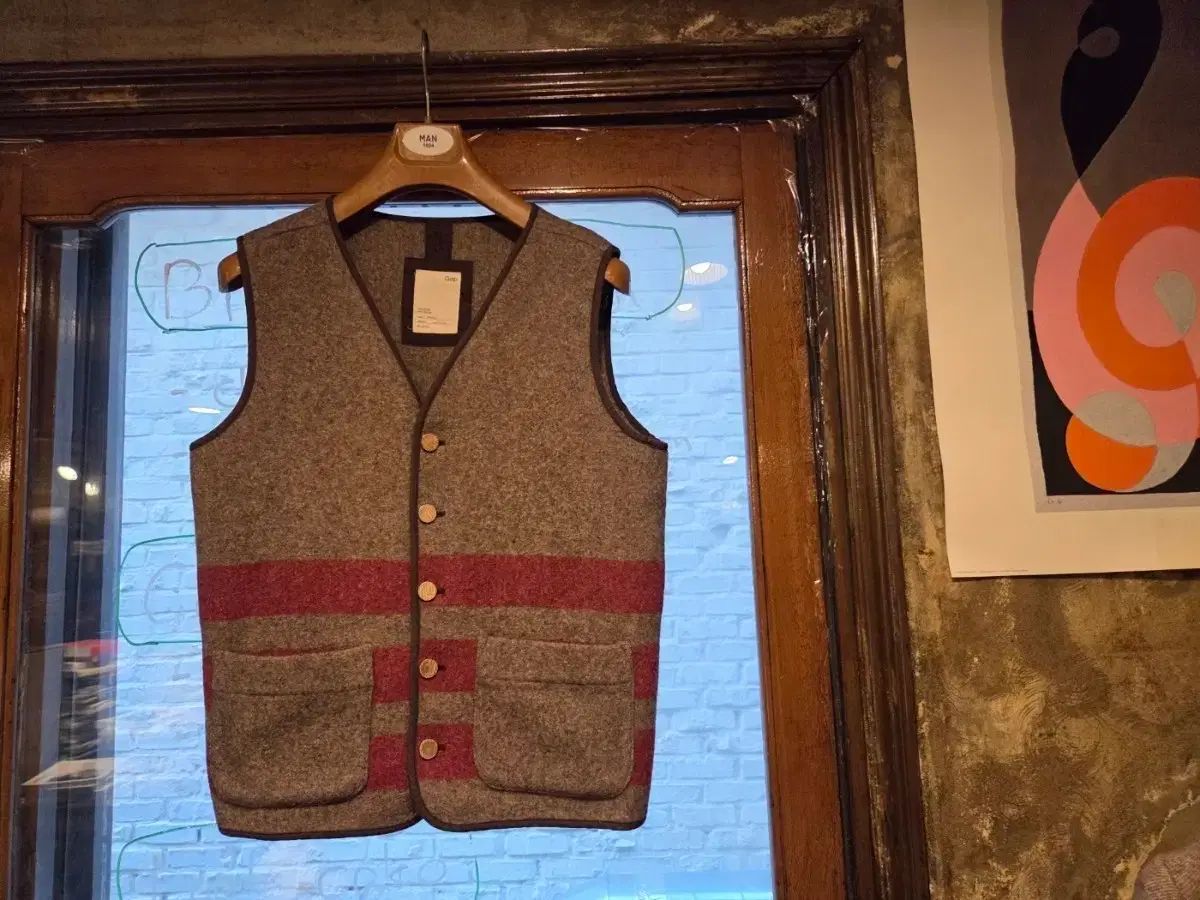 GAP(ギャップ) フェルトウール ベスト GAP（ギャップ）の「リラックス バーシティ ニットベスト(ユニセックス