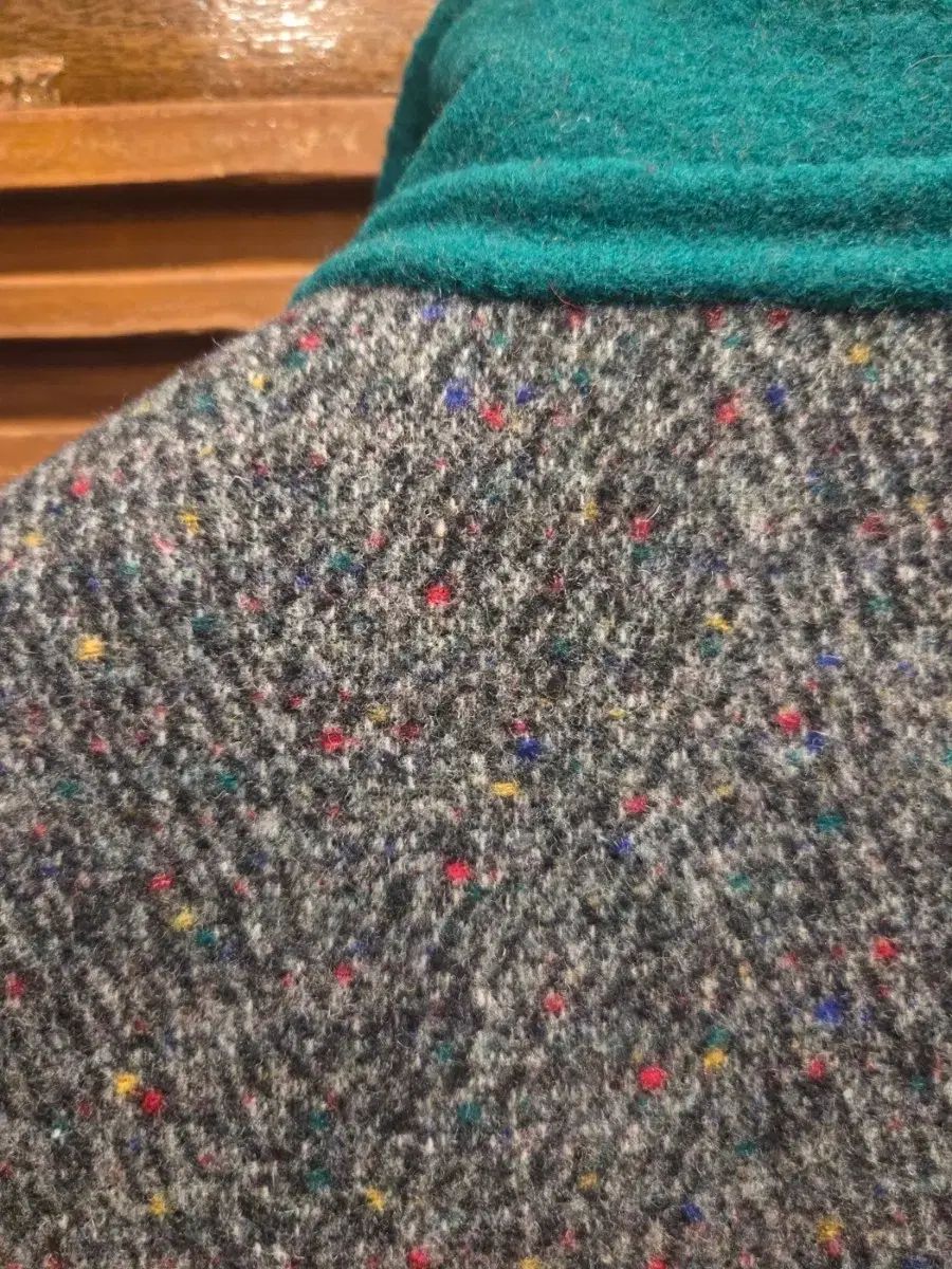 フレンチヴィンテージ ドネガル ツイード コート - メルカリ