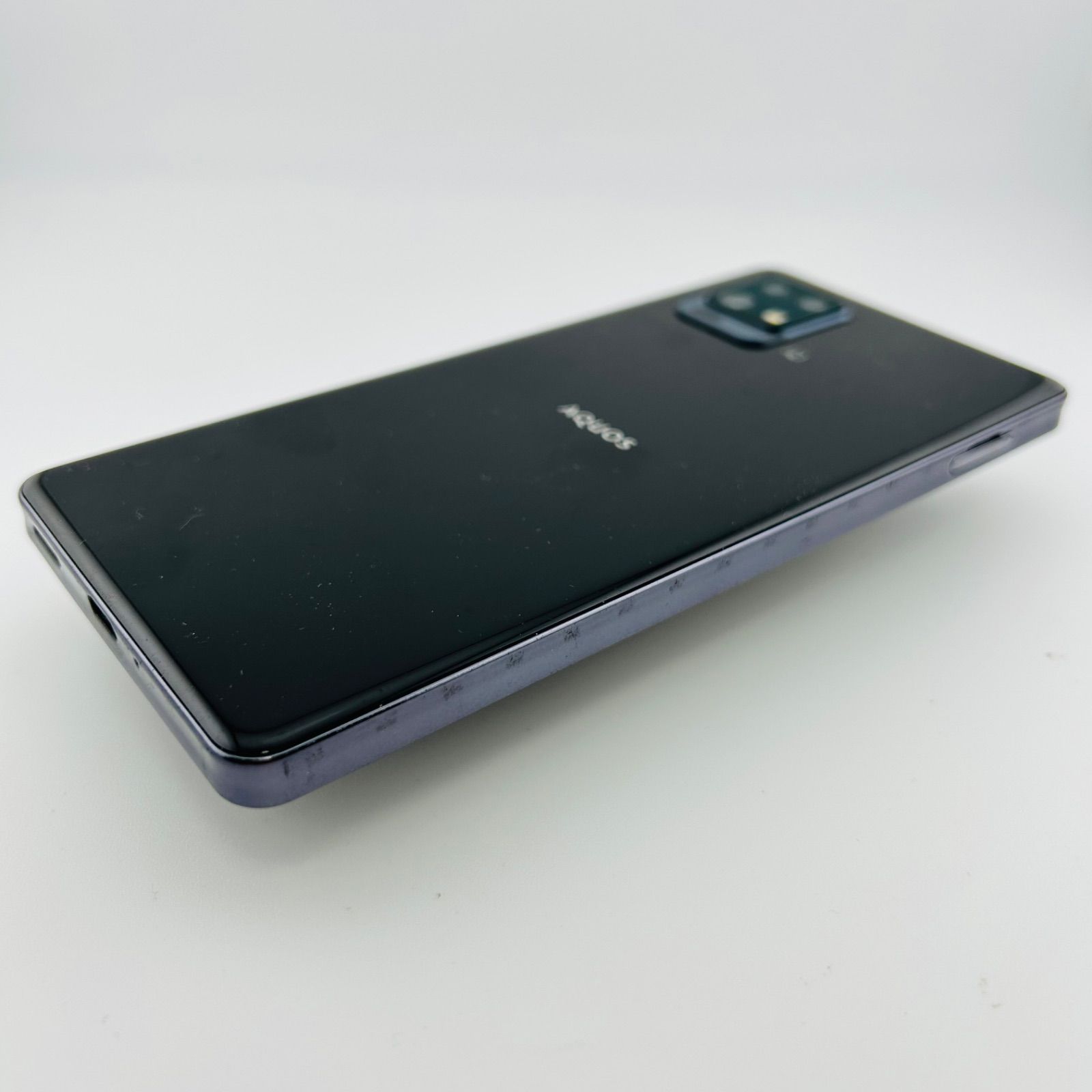 バッテリー良好 AQUOS zero6 128GB ブラック SIMフリー(simロック解除