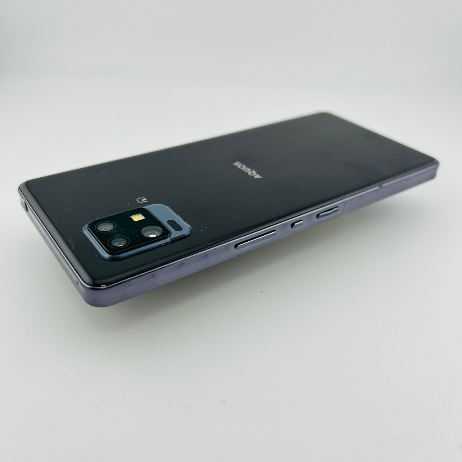 SIMフリー AQUOS Zero6 128GB ブラック 電池良好 バッテリー良好 AQUOS zero6 128GB ブラック SIMフリー(simロック解除