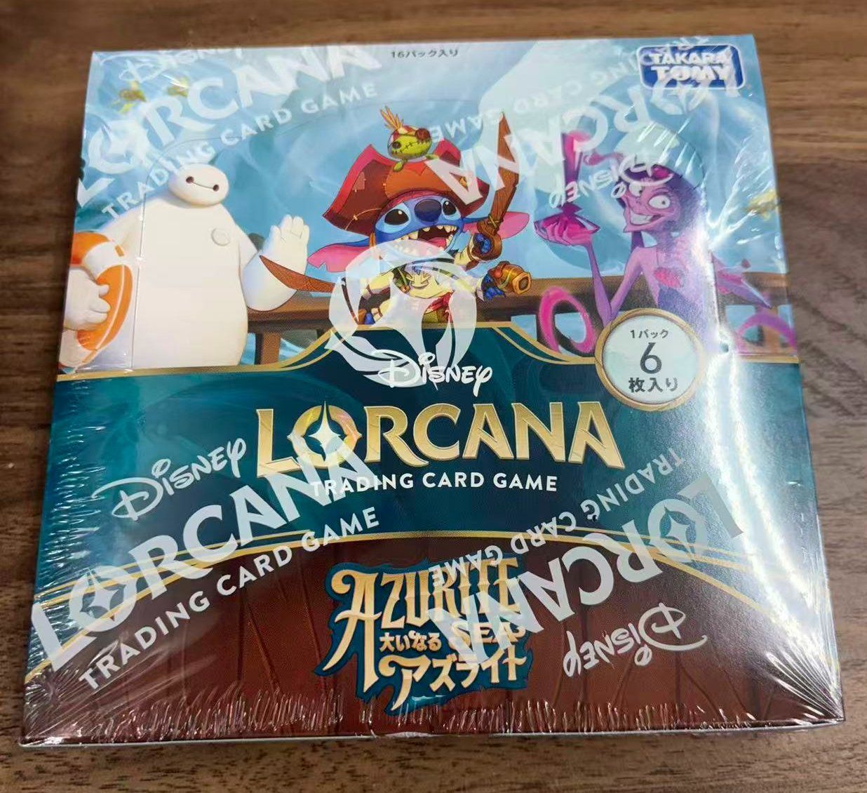 新品 未開封 シュリンク付き ディズニー ロルカナ 大いなるアズライト 2box タカラトミー（TAKARA TOMY） ディズニー・ロルカナ・TCG 日本語版