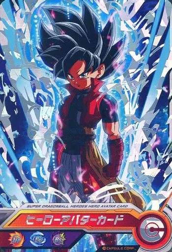 中古】ドラゴンボールヒーローズ ヒーローアバターカード/サイヤ人(男