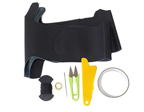 トリコローレエクスチェンジ ハスラー MR 31 S 41 ワゴンR MH 34 44 DIYステアリング本革巻き替えキット NSデザイン 1 NS 20 左右黒革P 上下黒革 黒ｽﾃｯﾁ 黒ｾﾝﾀｰ