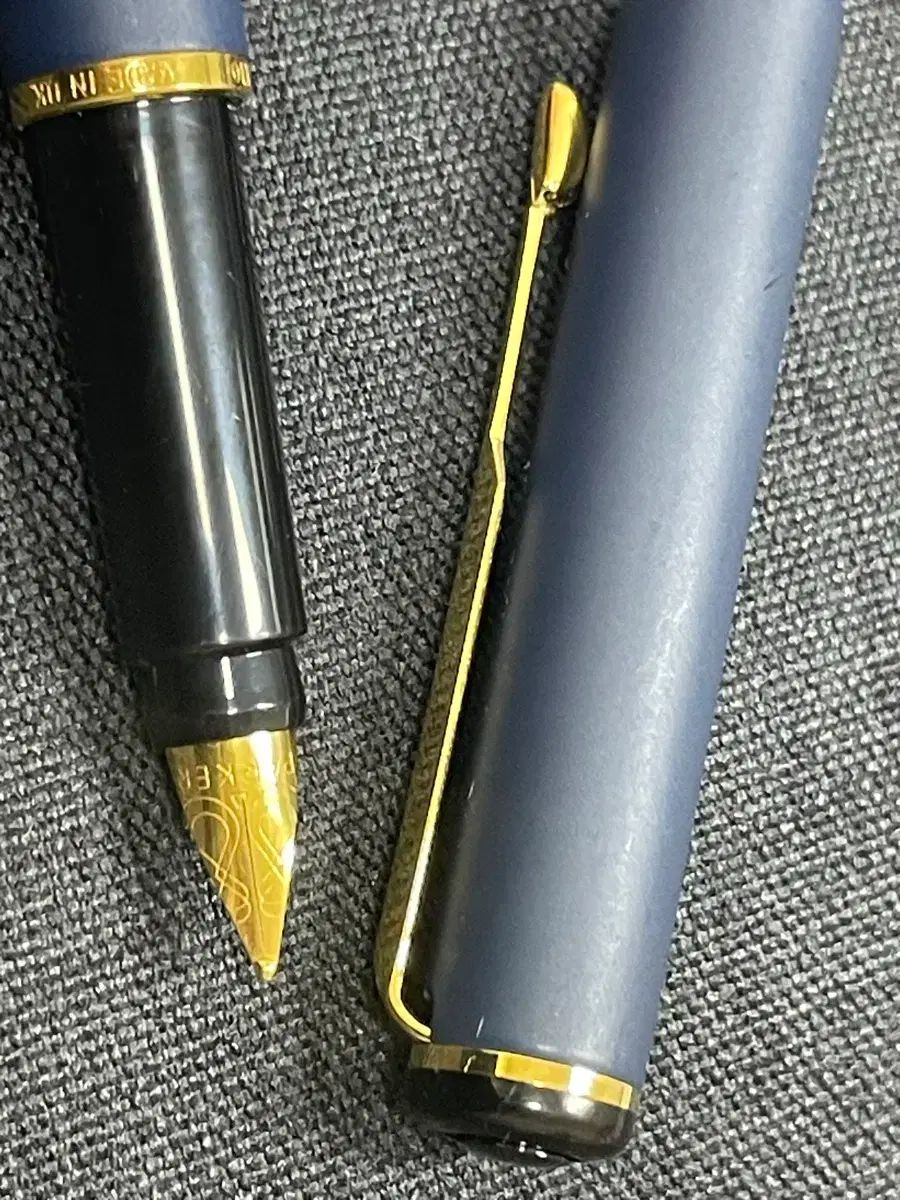 ありさん様☆確認用 パーカー 万年筆 リアルタ DARK BLUE 金メッキ STEEL Mニブ 【公式通販】