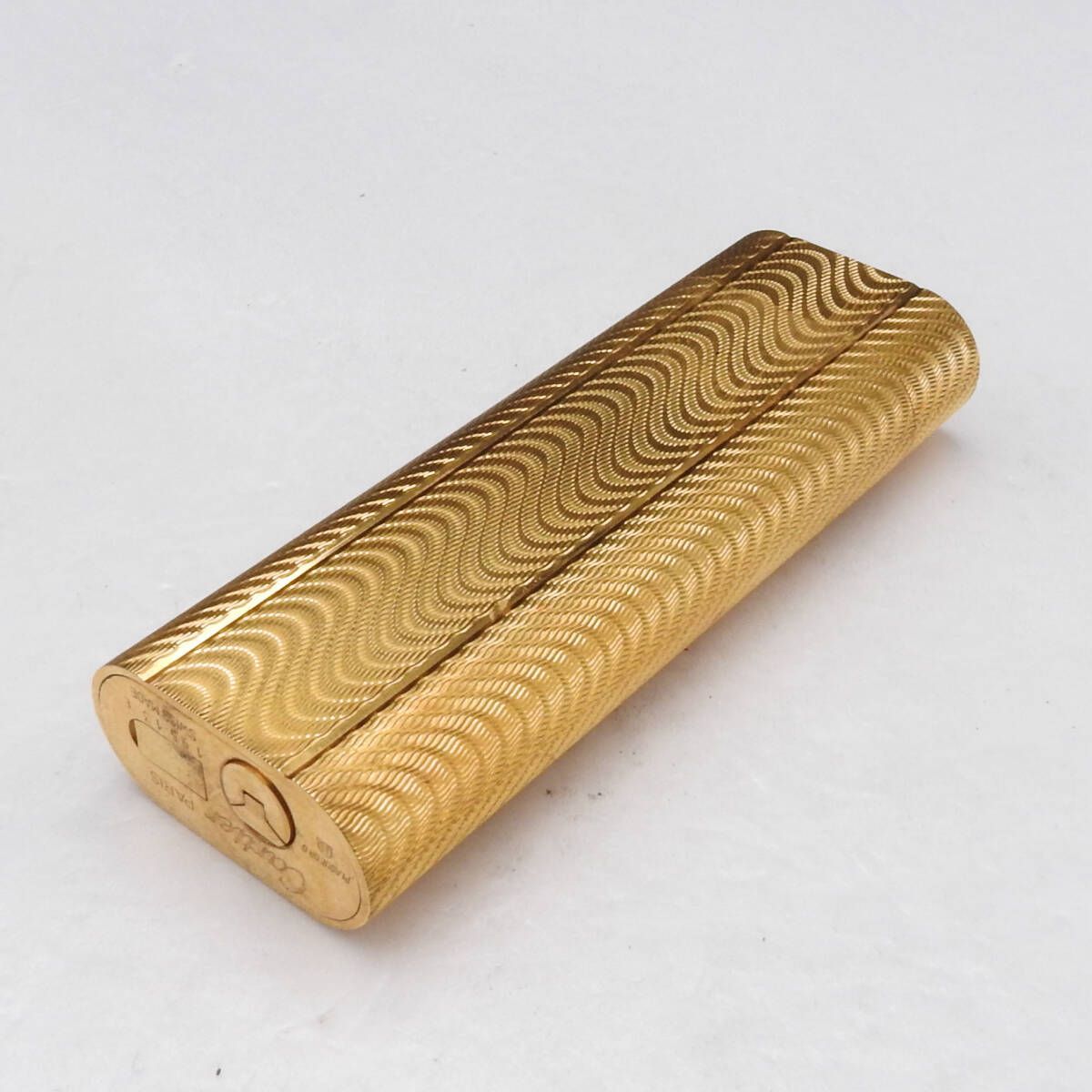 着火未確認】Cartier カルティエ ゴールド 柄物 ガスライター - メルカリ