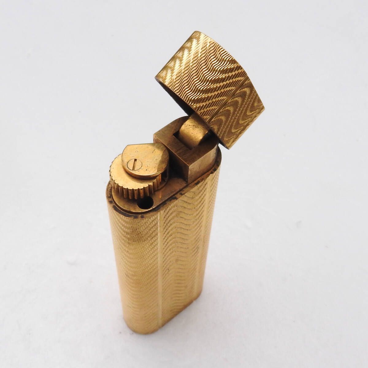 着火未確認】Cartier カルティエ ゴールド 柄物 ガスライター - メルカリ