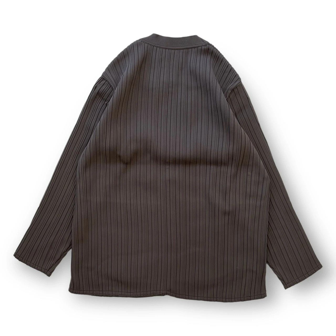 参考上代50600円 未使用 YOKE 22SS Pleated Knit Cardigan プリーツ 