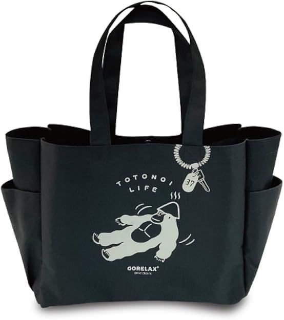 サウナ４点セット ごリラックス ととのいトート ととのいサウナハット ととのい サウナマットタオル 湯めぐりポーチ ととのいブラック