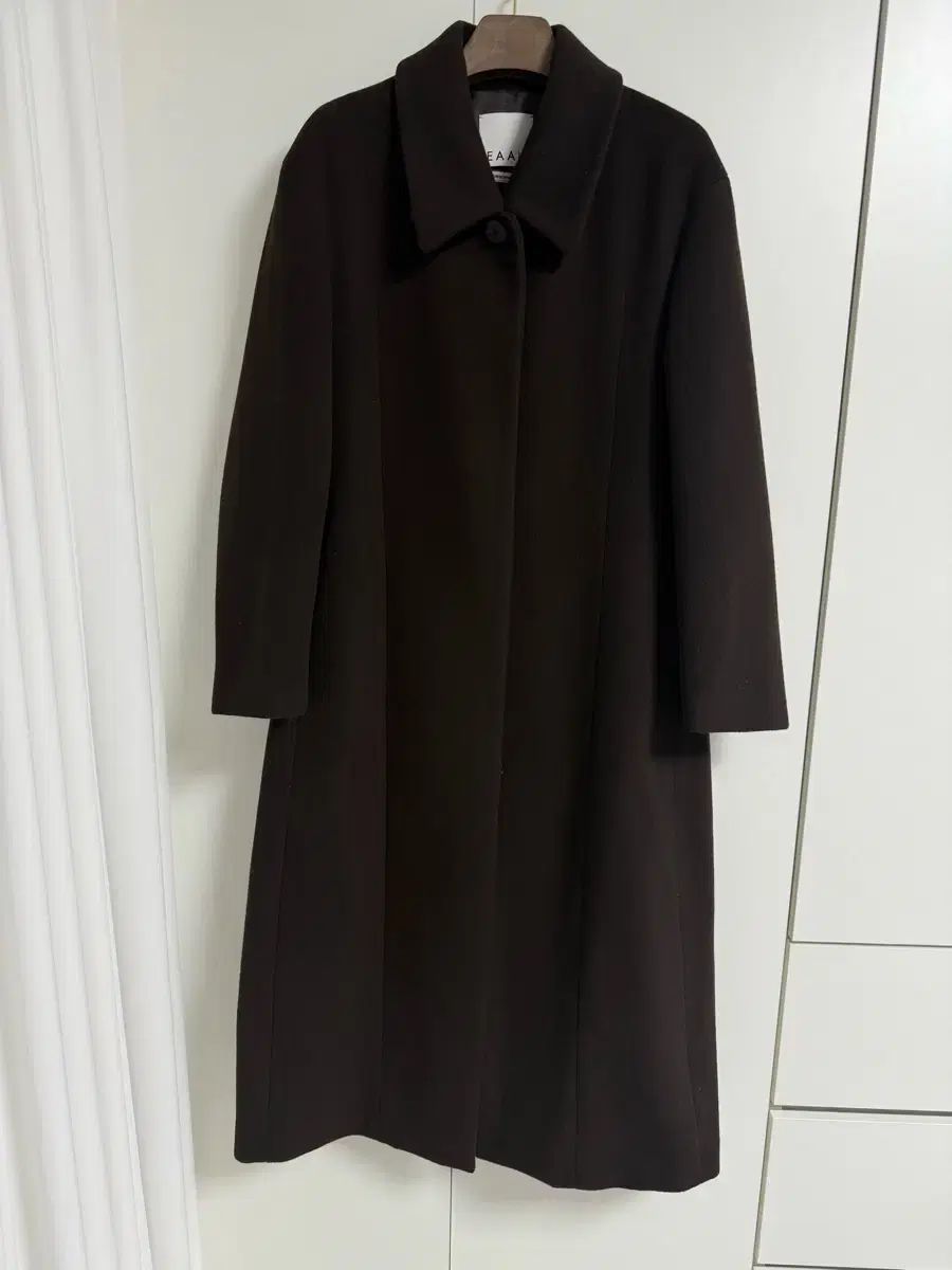 EAAH イア ウール コート ブラウン