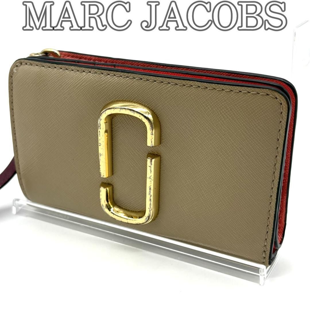 マークジェイコブス MARC JACOBS 2つ折り財布 L字ファスナー PVC