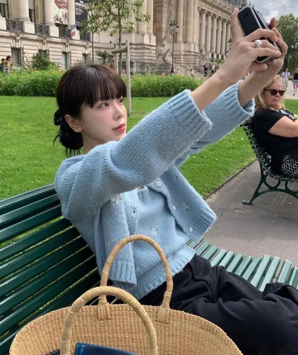 WITHOUTSUMMER フローラル カーディガン セット スリーブレス