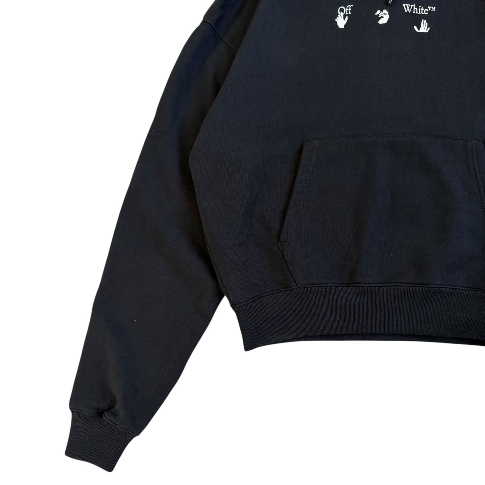 OFF-WHITE / オフホワイト 21ss Marker Hoodie / パーカー 裏起毛 