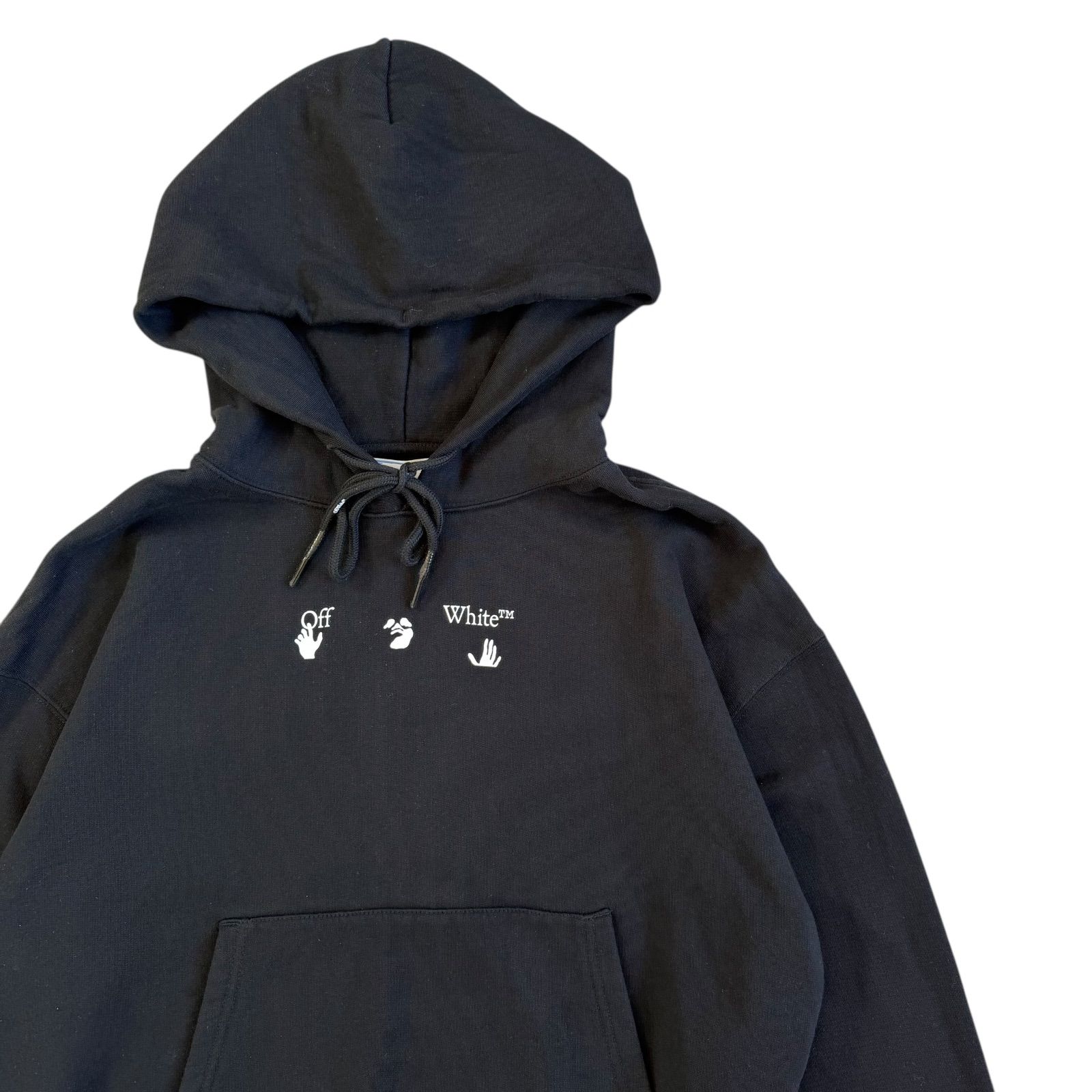 OFF-WHITE / オフホワイト 21ss Marker Hoodie / パーカー 裏起毛 