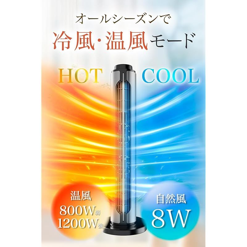 sumiren セラミックヒーター 電気ストーブ ECO省エネ ヒーター 暖房器具 2 s速暖 冷暖兼用 小型 DC 100°自動首振り キャリーハンドル 静音 8 15畳 電気ファンヒーター 1200 W 800 恒温 転倒自動OFF 過熱 0 キャビネット キッチン 