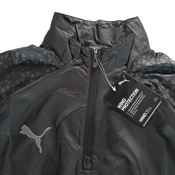新品 プーマ ピステ上下 XL 黒 メンズ セットアップ ウインド