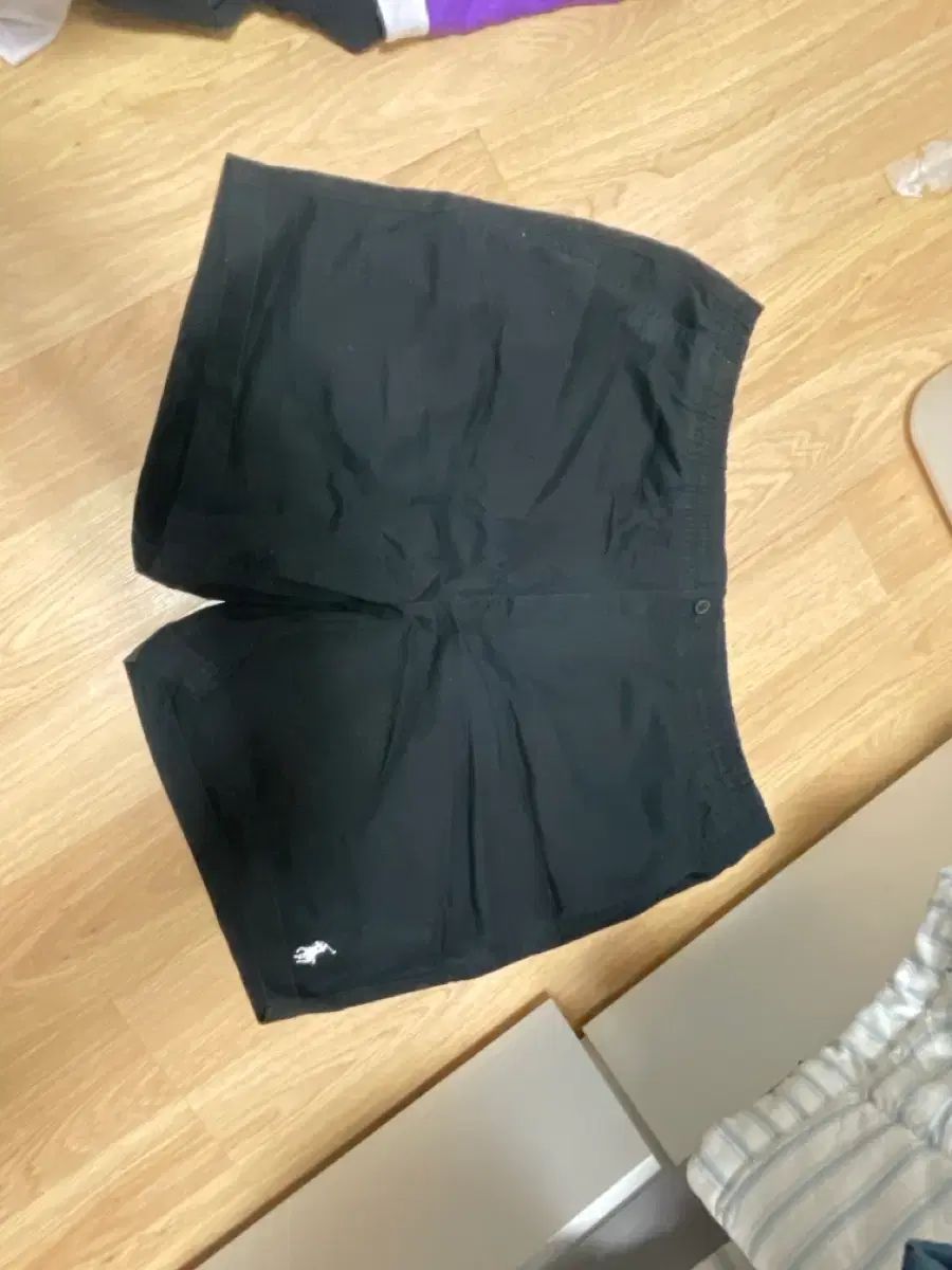 ポロラルフローレン ブラック ハーフパンツ