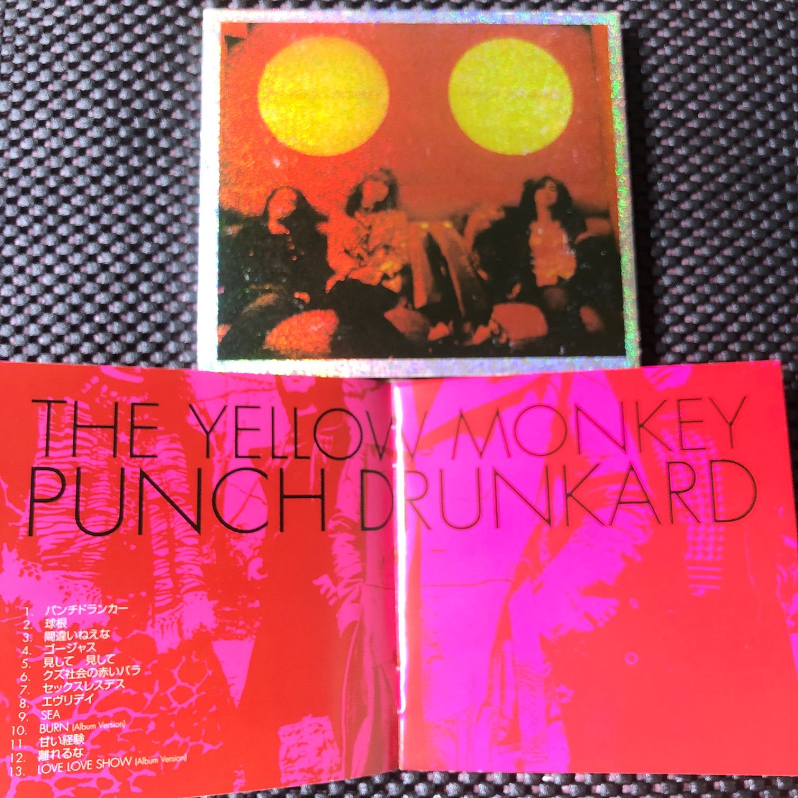THE YELLOW MONKEY の アルバム 『PUNCH DRUNKARD』 【初回限定盤3面
