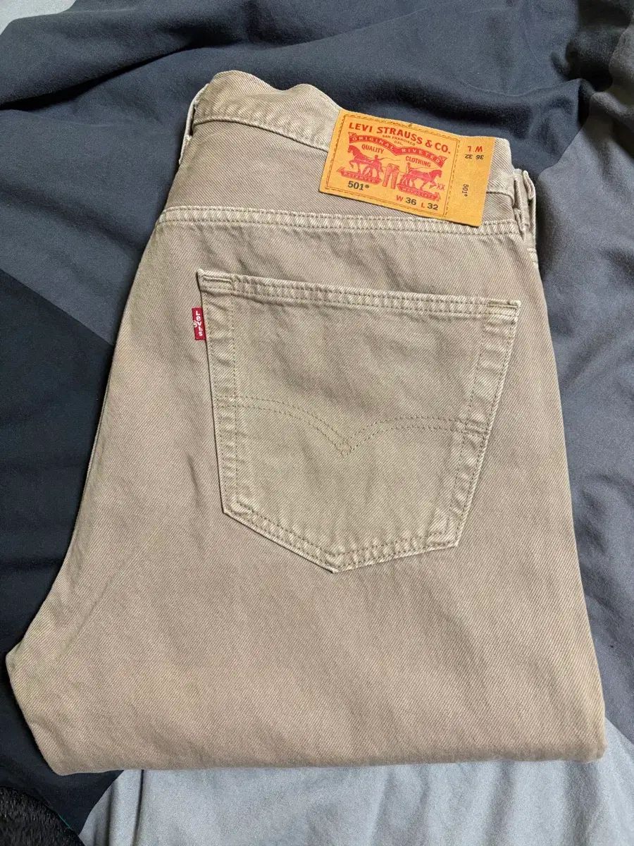 リーバイス 501 デニム ズボン W 36 L 32 ベージュ