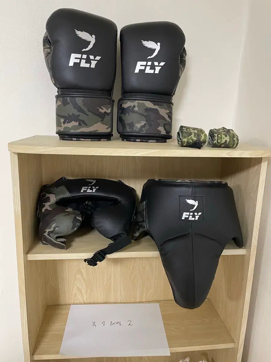 フライ ボクシング ム カモフラージュ スパリング セット