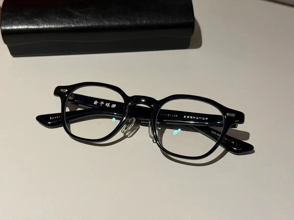 金子眼鏡 KA 41 ブラック 3回着用